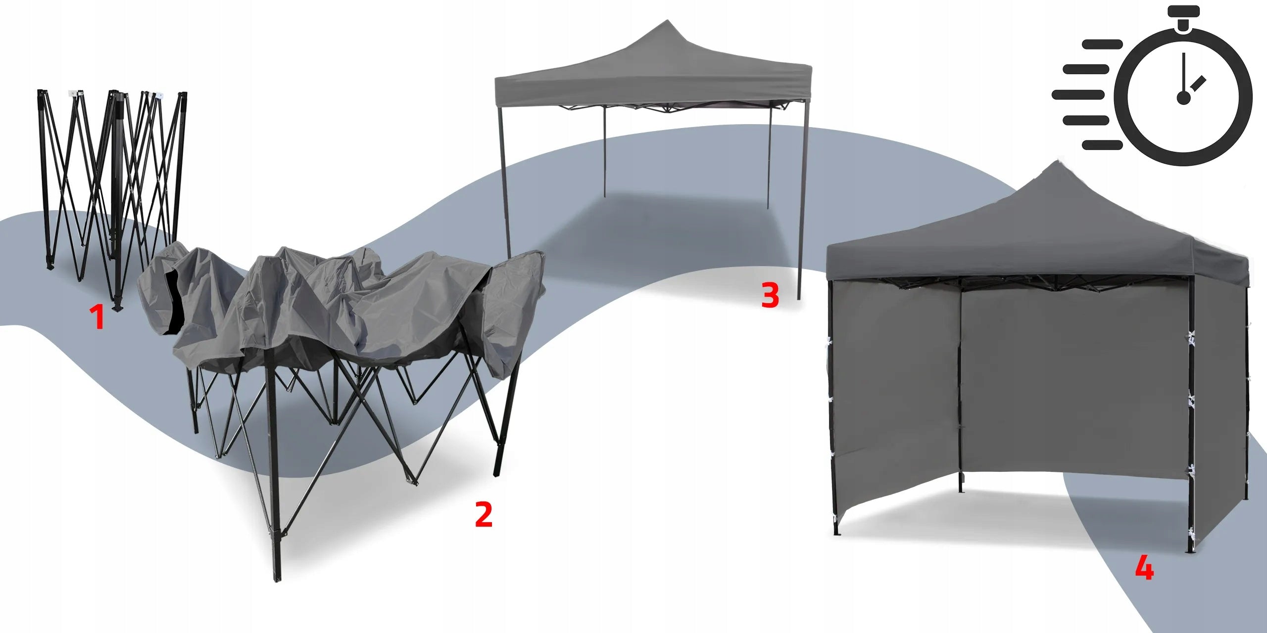 30 KG STRONG 3x3 TENT COMMERCIAL PAVILION EXPRESS EVENT GARDEN TURK Width 3 m