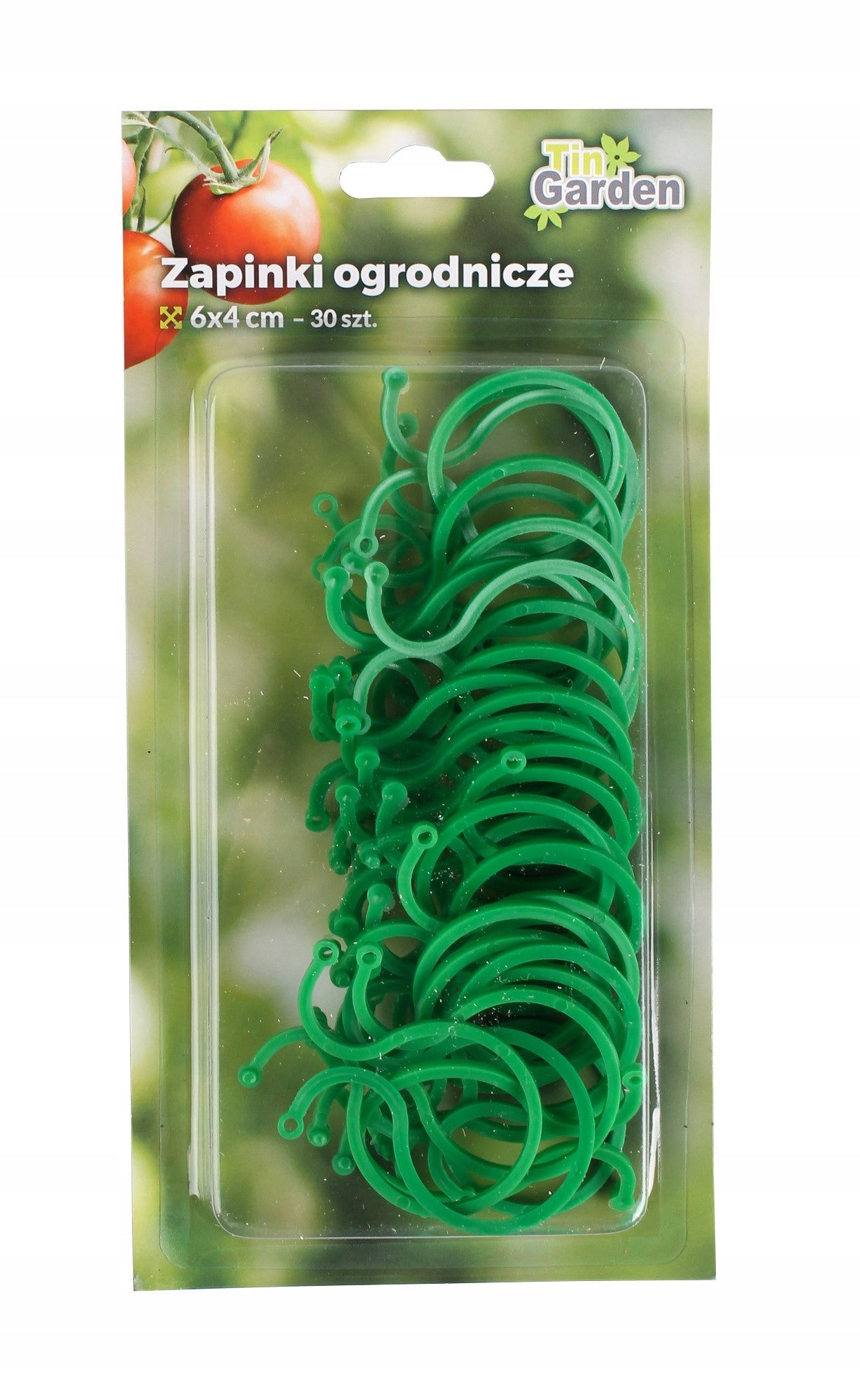 30 pcs PLANT CLIPS LOOPS GARDEN CLASPS 6x4cm