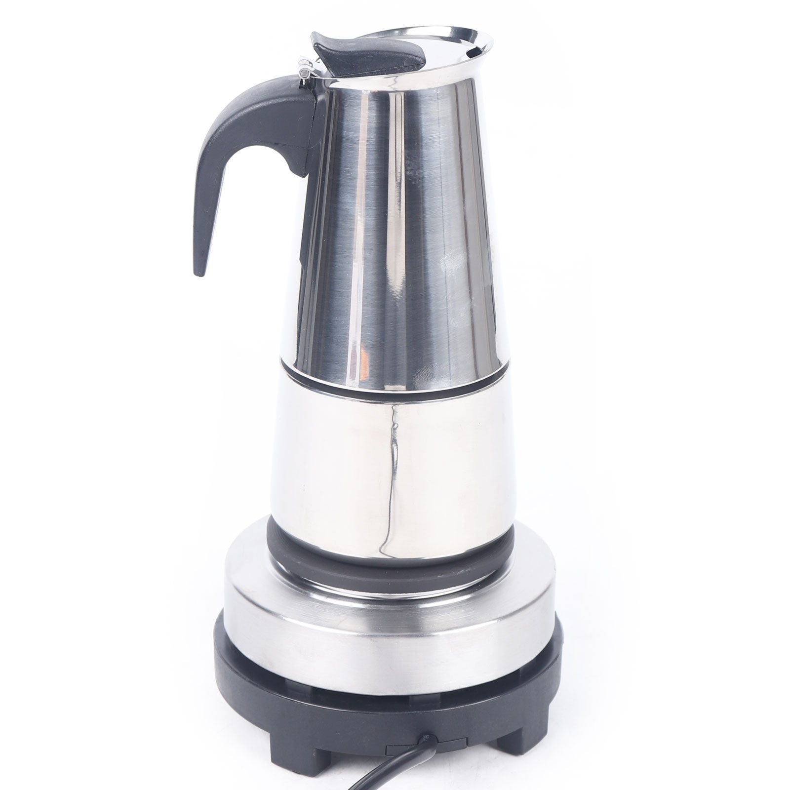 300ml Stainless Steel Italian Espresso Machine,Mocha Coffee Pot
