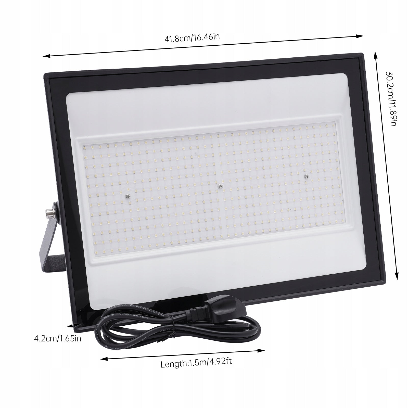 300w LED Flood Light 6500k Daylight for Yards, Gardens,Garages Ip66 Brand no brand