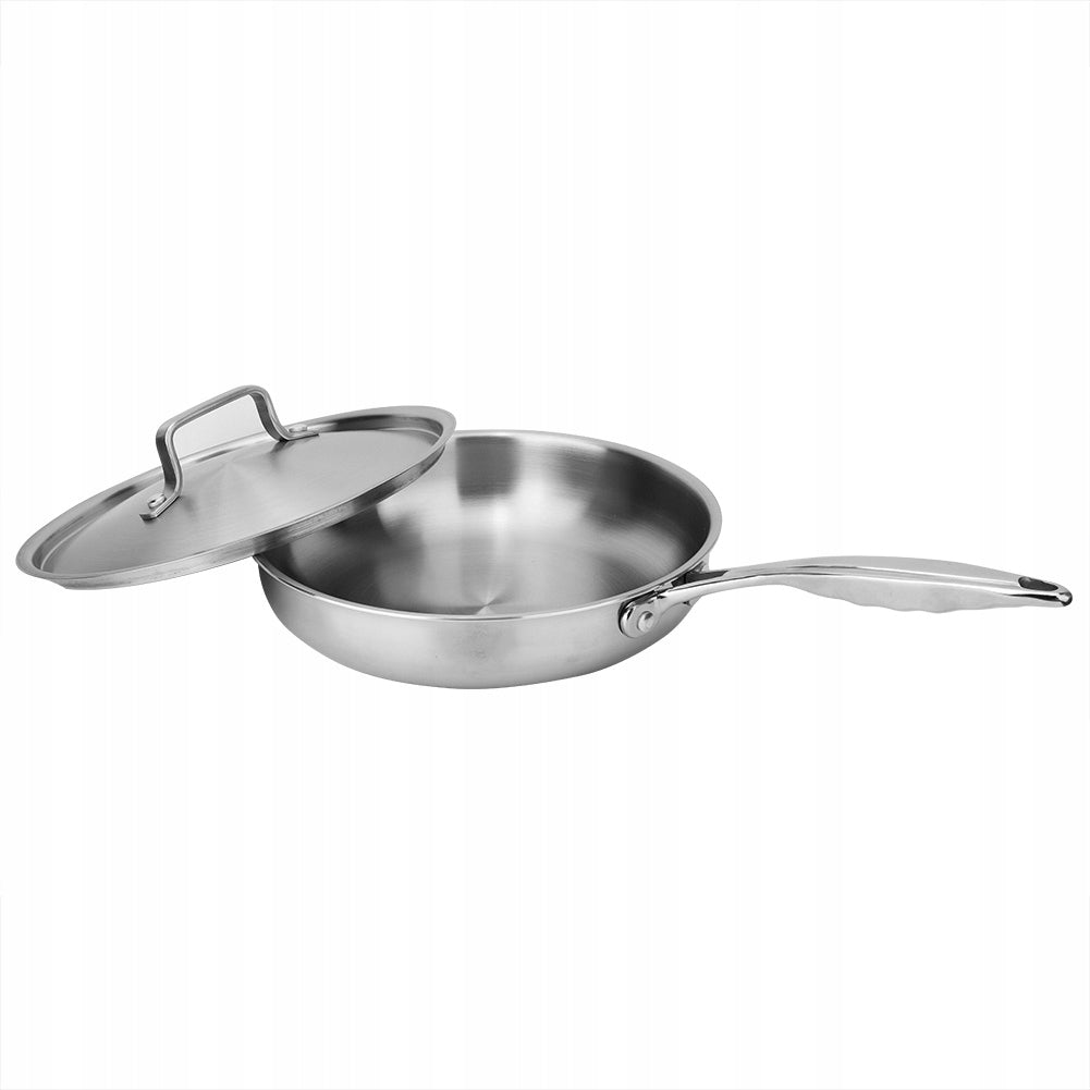 304/403 stainless steel three-layer flat pan with BM coating