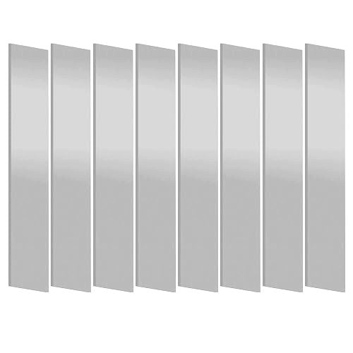 304 STAINLESS STEEL STRIPS FOR CRAFTS DIY SET OF 10 PIECES 15CM Brand no brand