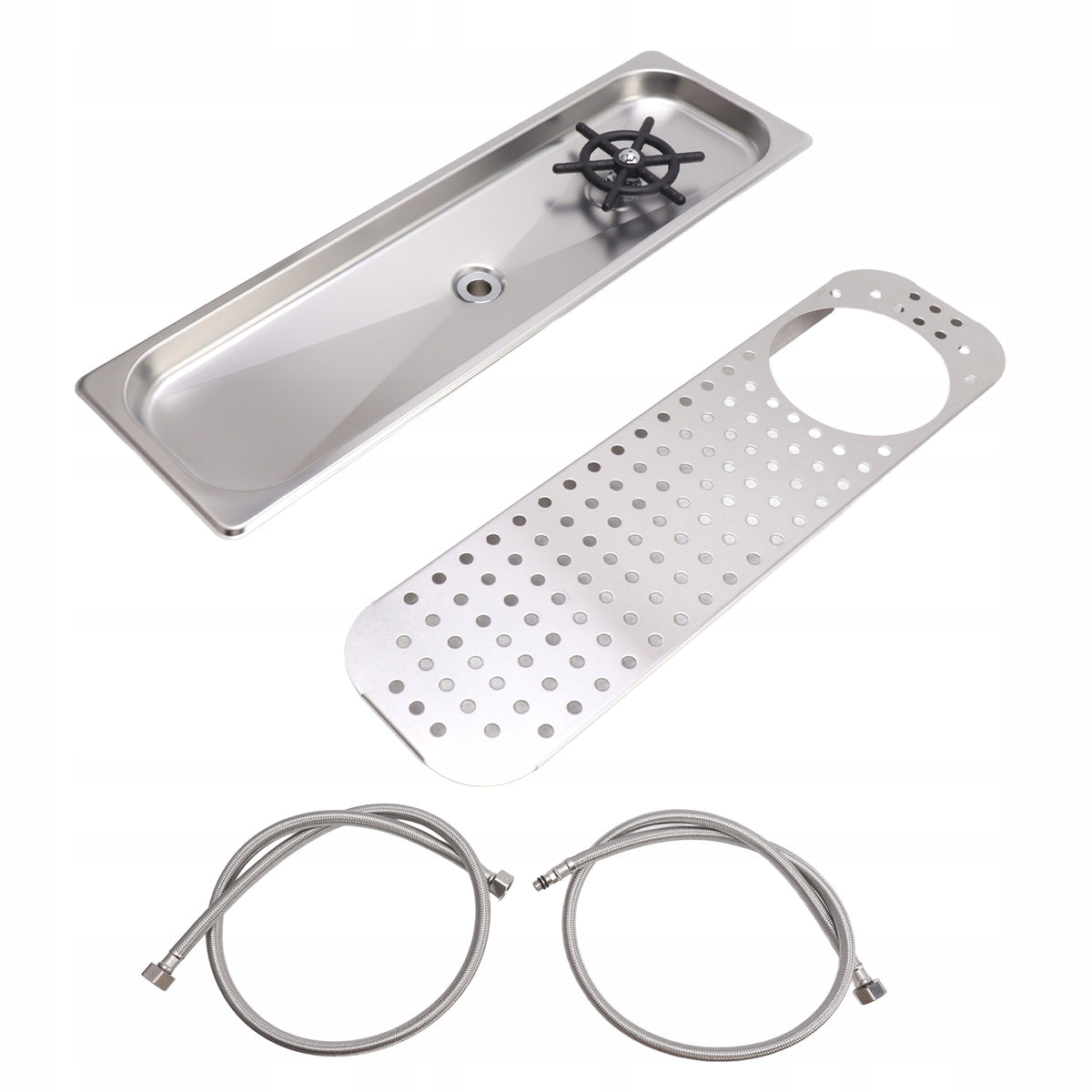 304 Stainless Steel Pit Rinser Cup Cup Washer Glass Cleaning VF