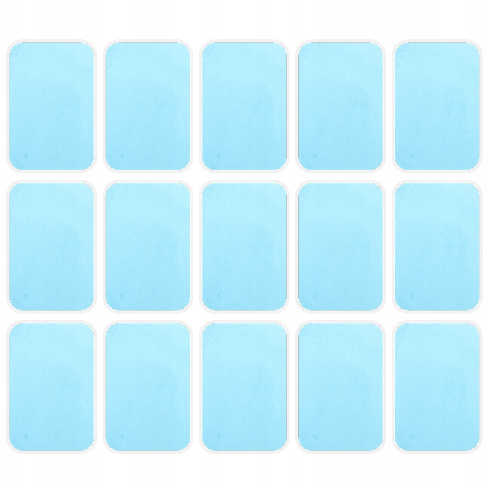 30Pcs Gel Sheet Pads for ABS Toner, Skin-Friendly Muscle Stimulator