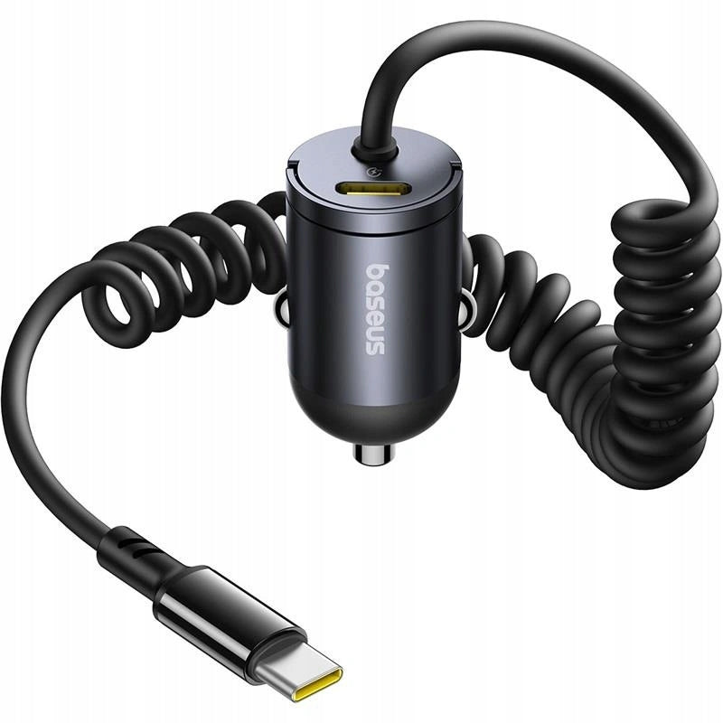 30W Car Charger with USB-C Cable, Baseus Mini Tiny Star, USB-C Manufacturer code C00035001121-00