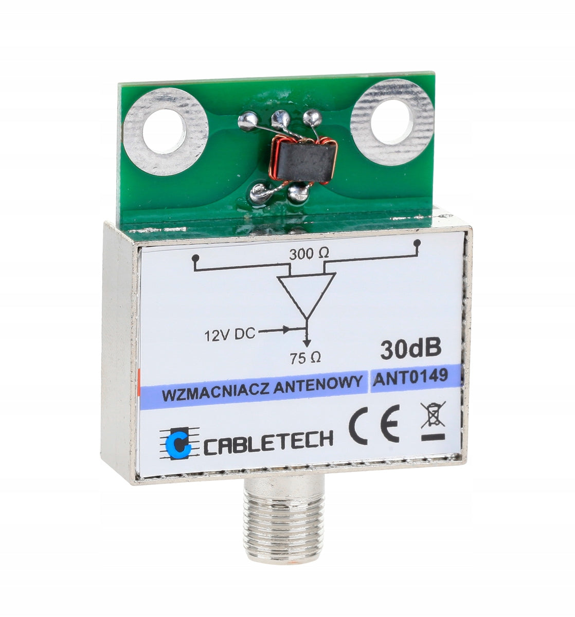 30dB Shielded Antenna Amplifier Cabletech
