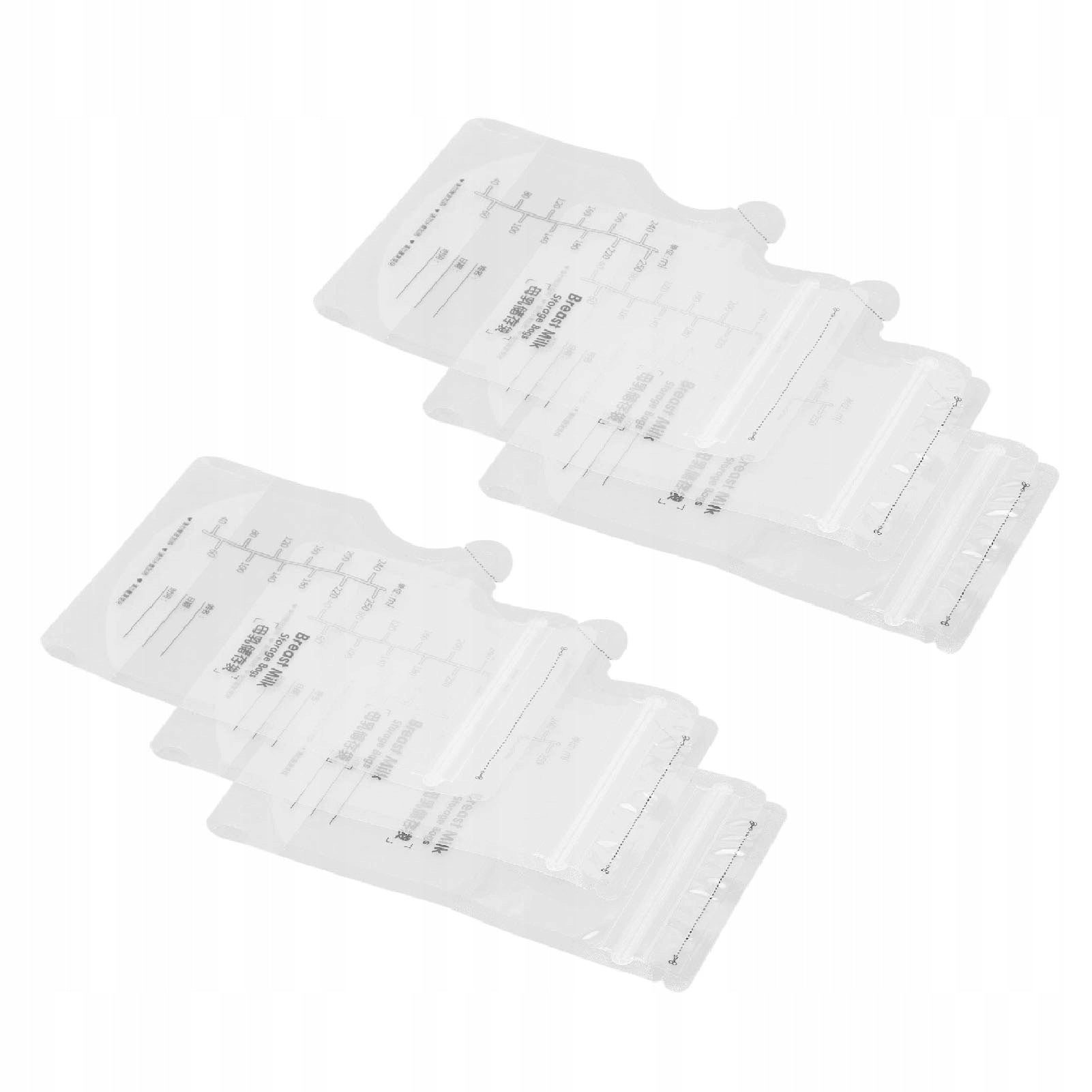 30pcs 250ml Breast Milk Storage Bag Refreshing 3B
