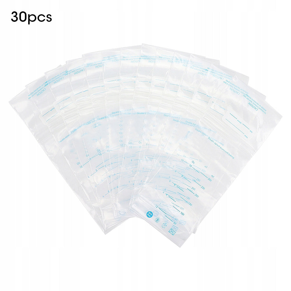 30pcs/pack Breast Milk Freezing Bag 300ml Disposable 0C