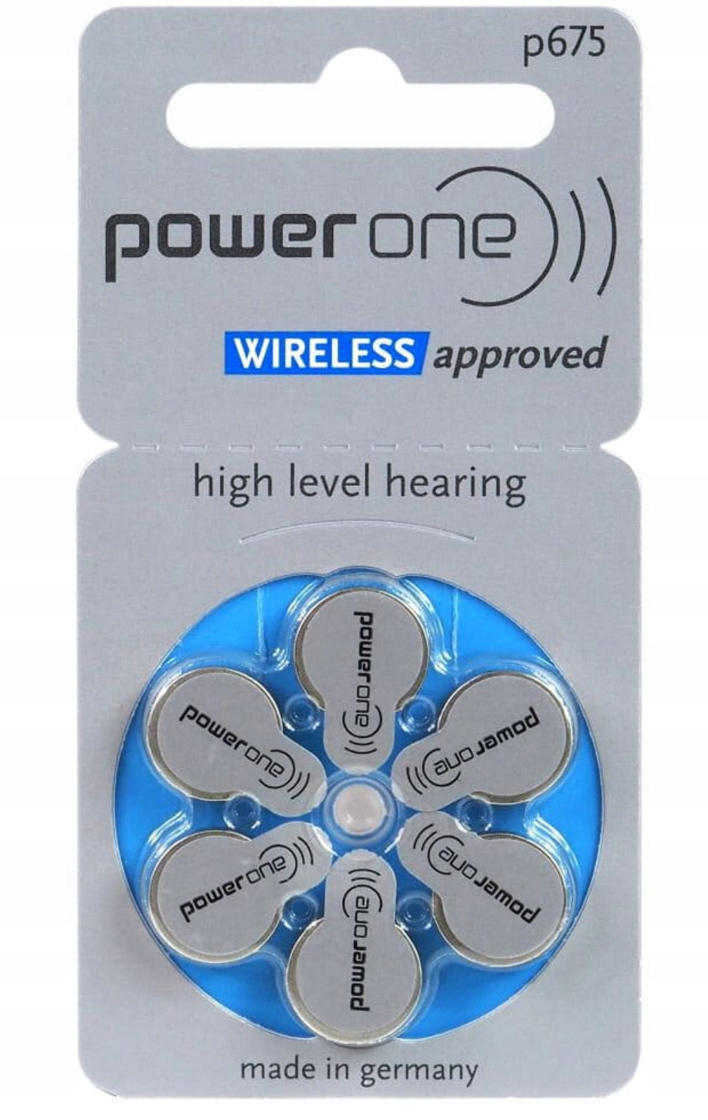 30x VARTA Power One WIRELESS 675 Hearing Aid Batteries EAN (GTIN) 14043752177371