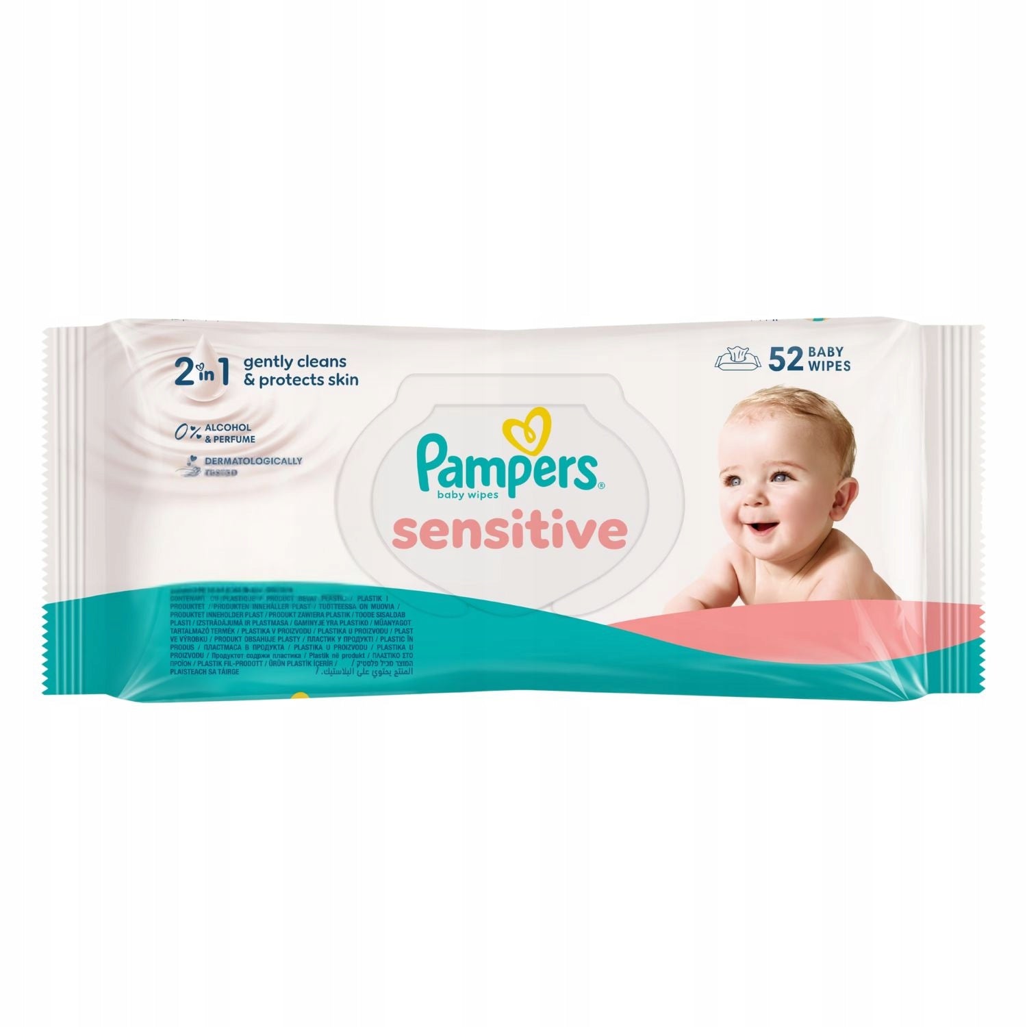 312pcs PAMPERS SENSITIVE Baby Moisturizing Wipes Medical device no