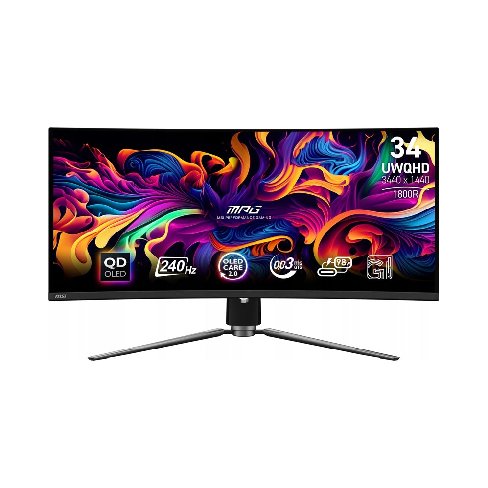 32" MSI MPG 341CQPX QD-OLED LED Monitor