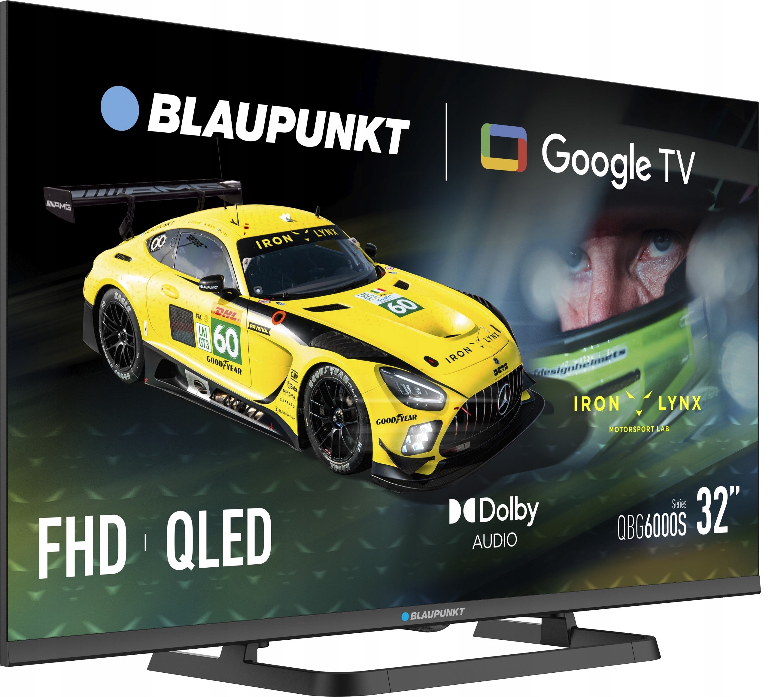 32" Smart TV QLED Blaupunkt Google TV FullHD Bluetooth FRAMELESS Packaging status original