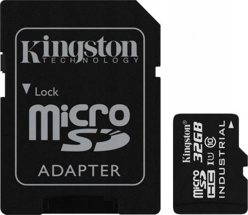 32GB Kingston Industrial MLC 90/100MB/s micro SD card Manufacturer code SDCIT/32GB