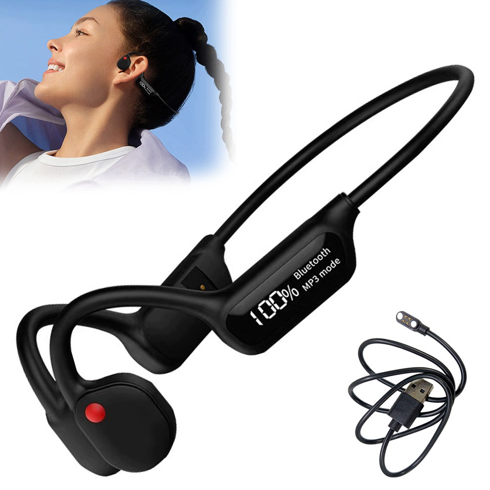 32GB Wireless Bone Headphones for Swimming IPX8 Bluetooth 5.3 Model gtyhadn