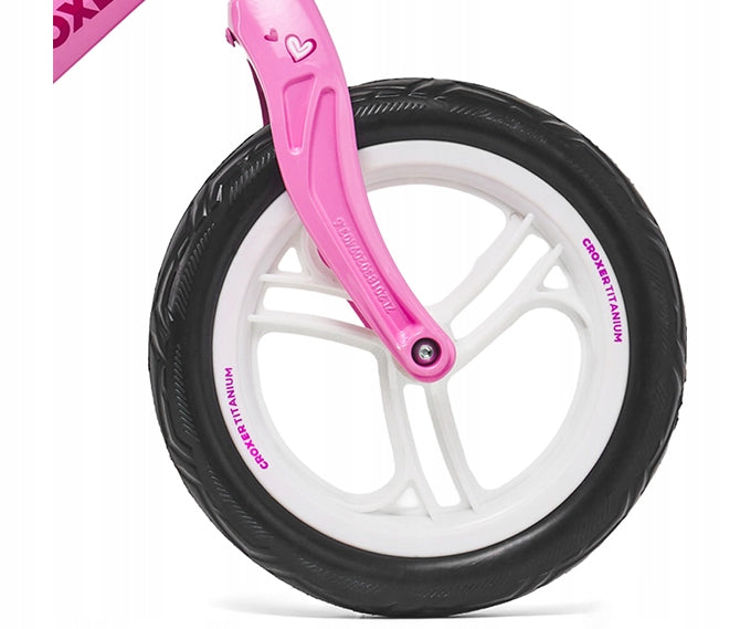 Balansinis dviratukas Croxer Titanium Pro, rožinis