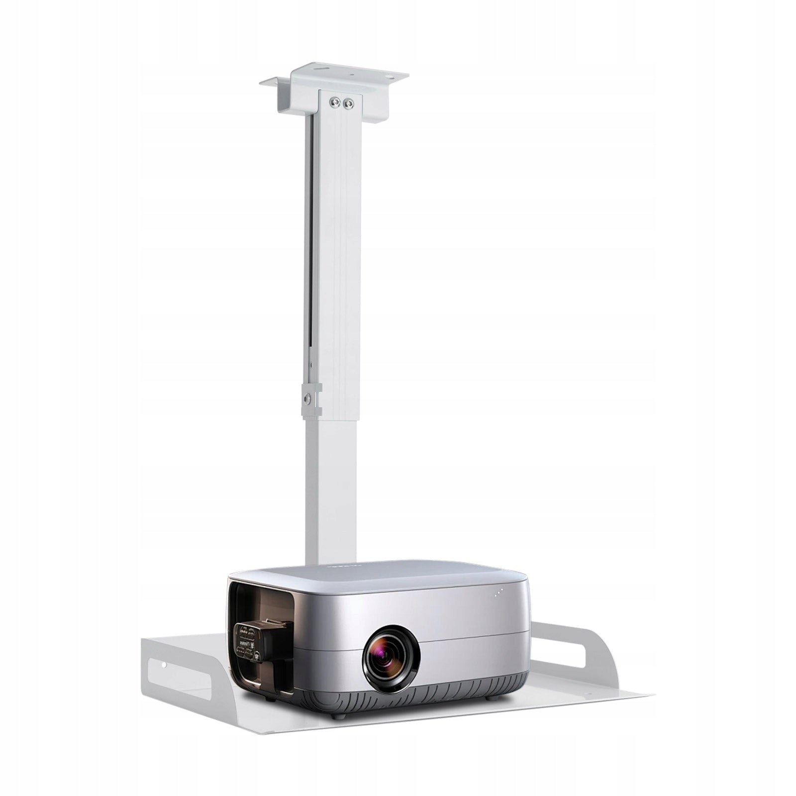 34-56cm Universal White Projector Bracket for the Ceiling