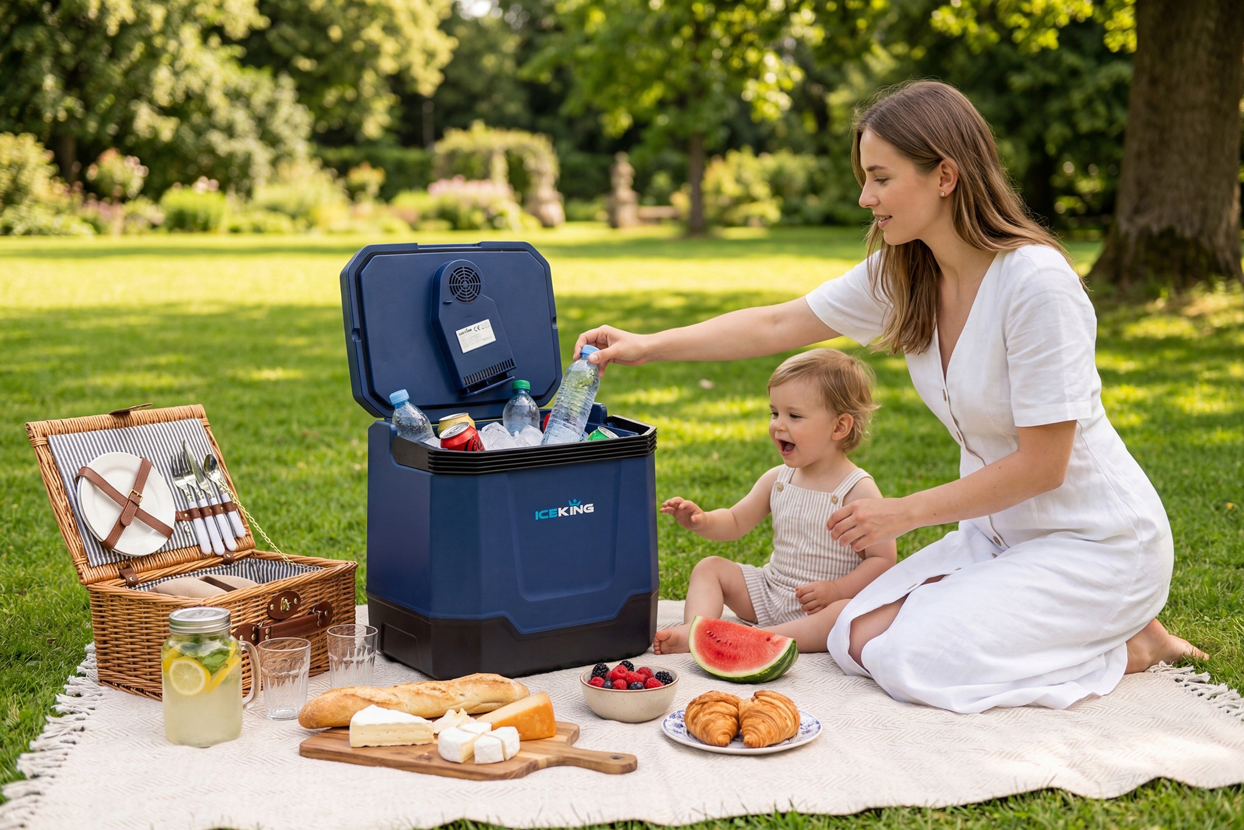 35L TOURIST REFRIGERATOR WITH HEATING FUNCTION 12V USB BLUETOOTH SPEAKER +FREEBIE Energy efficiency class F