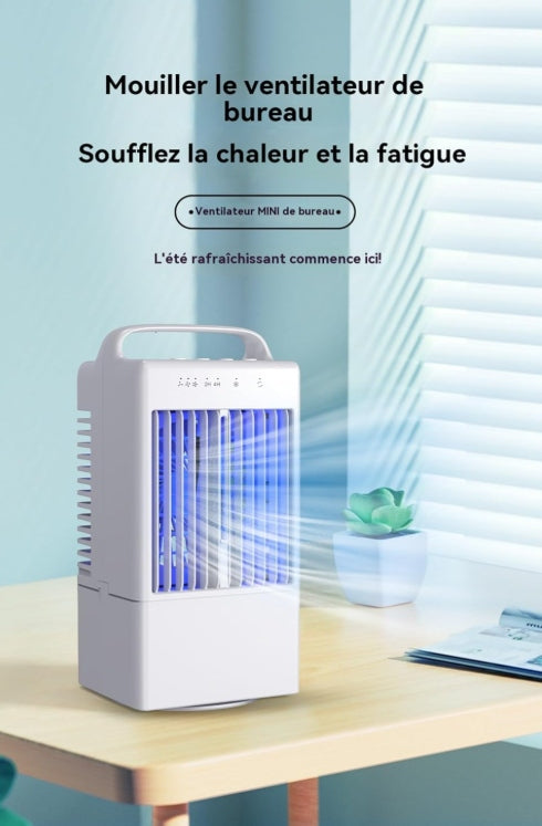 36 dB Portable Mini Air Conditioner, Quiet and Quiet, Portable 3-Speed Model INTELIGENTNY