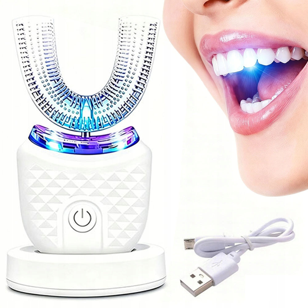 360 Degree Electric Sonic Toothbrush, Charging Station Brush type ultrasonic