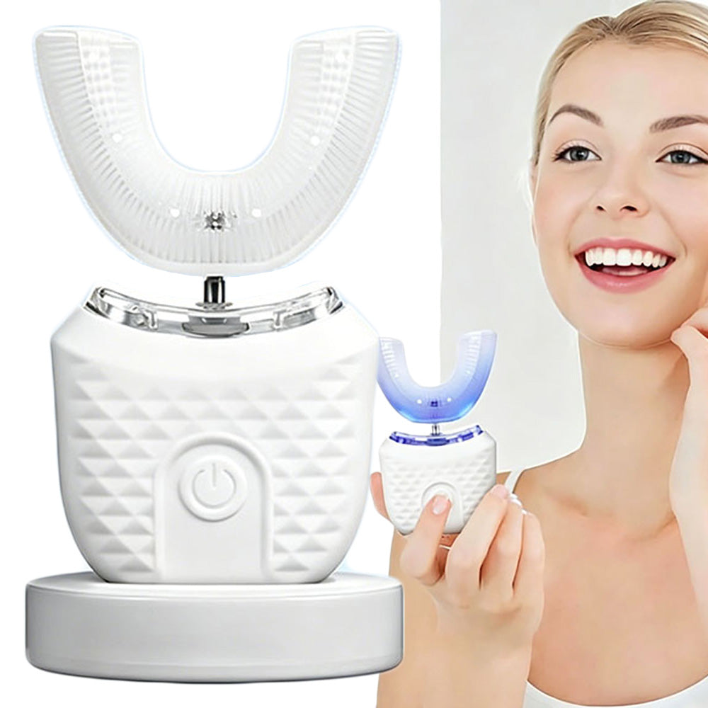 360° U-Shape Sonic Toothbrush Automatic Electric Whitening