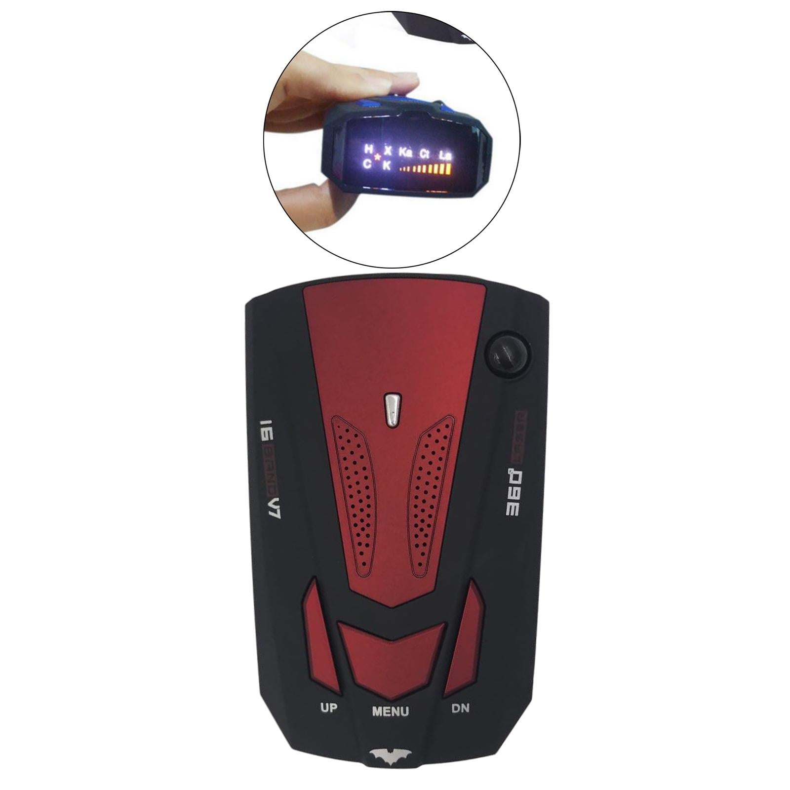 360 degree V7 Speed Detector Speed Alarm Systems Safety Model Alarm głosowy o prędkości 360 stopni Alarm głosowy