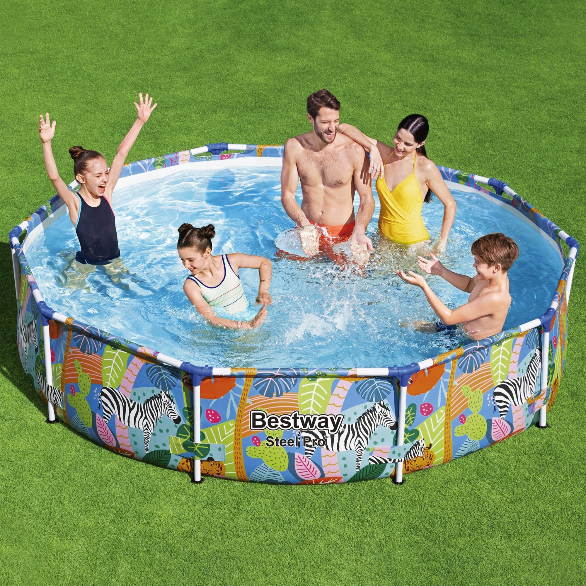 36580 Frame pool Steel Pro 305 x 66 cm 4062 l BESTWAY Brand Bestway