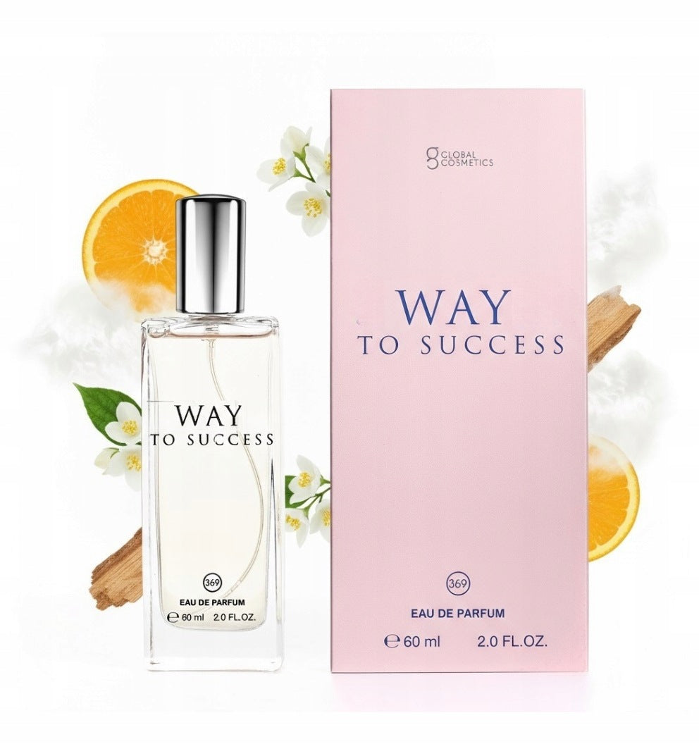 369 WOMEN'S PERFUME POPULAR LASTING FLORAL FRAGRANCE WAY TO SUCCESS 60ml