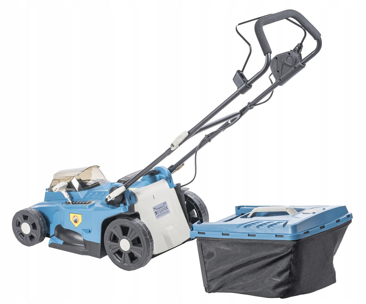 37 cm Cordless Lawn Mower Induction Basket 35L DEDRA SAS+ALL 18V Mowing width 37 cm