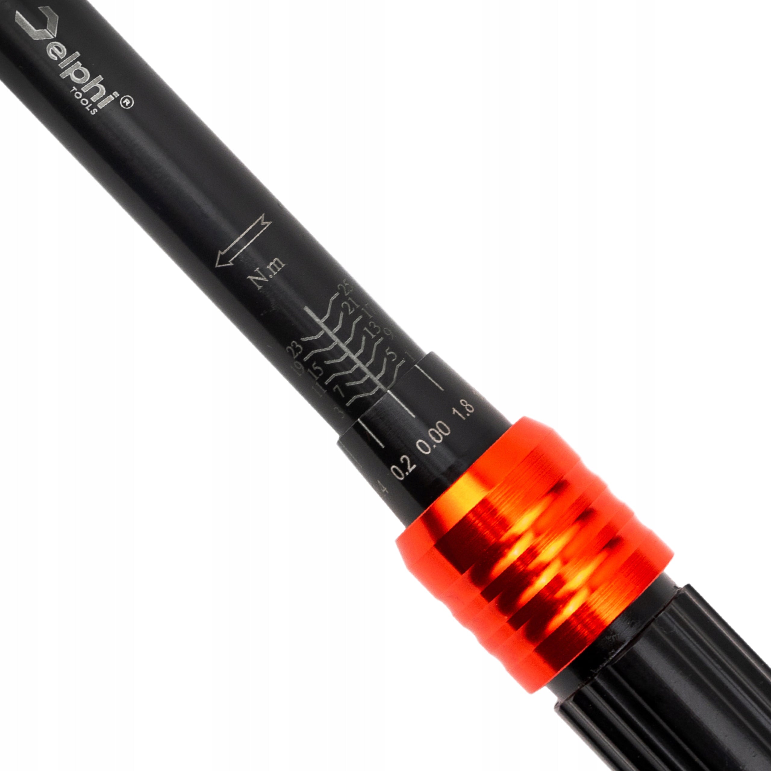Sukimo raktas 1/4", 1–25 Nm, CrMO ir CrV, su fiksatoriumi, kalibravimo sertifikatas