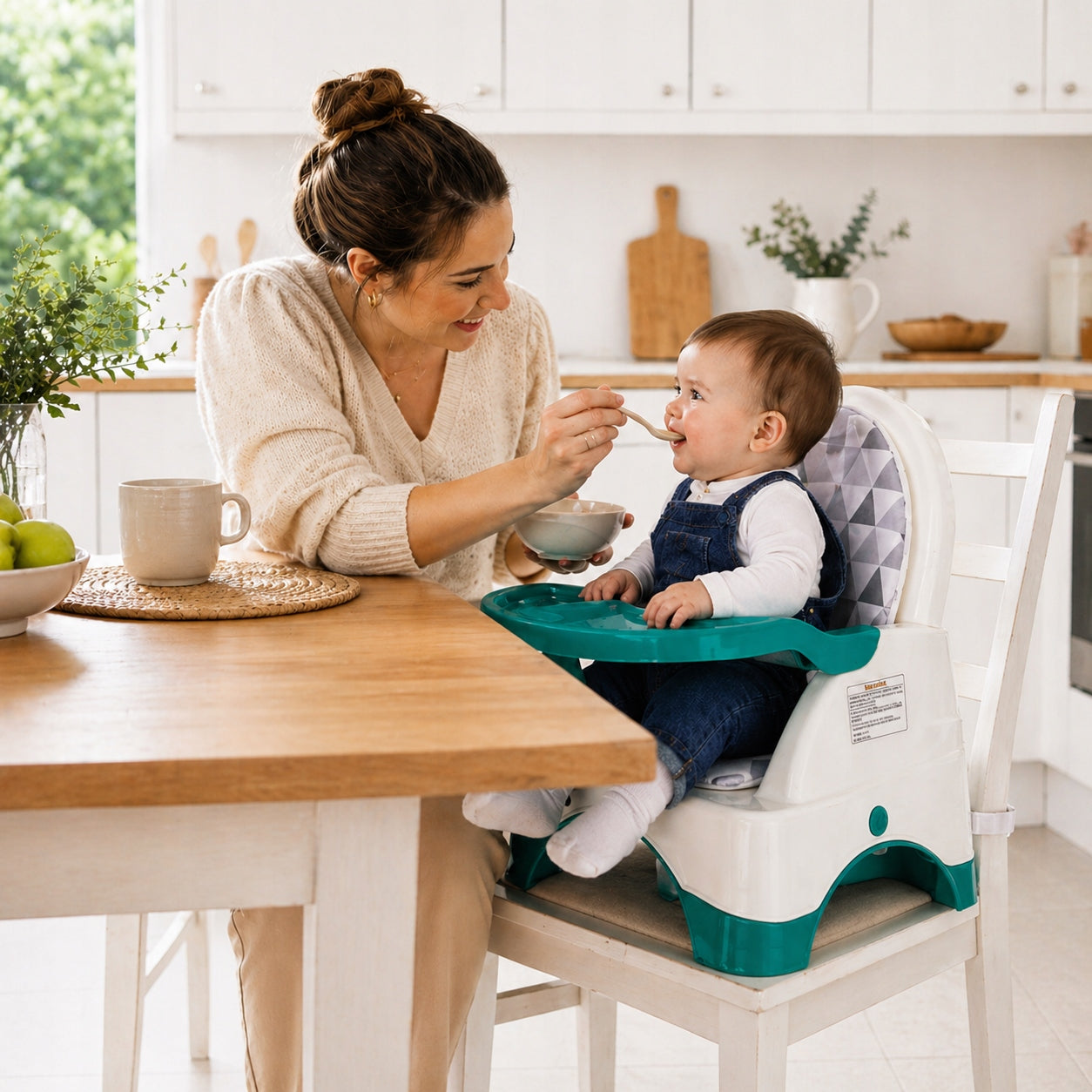 3IN1 HIGHCHAIR ELEVATING SEAT FOLDING ADJUSTABLE Packaging status original
