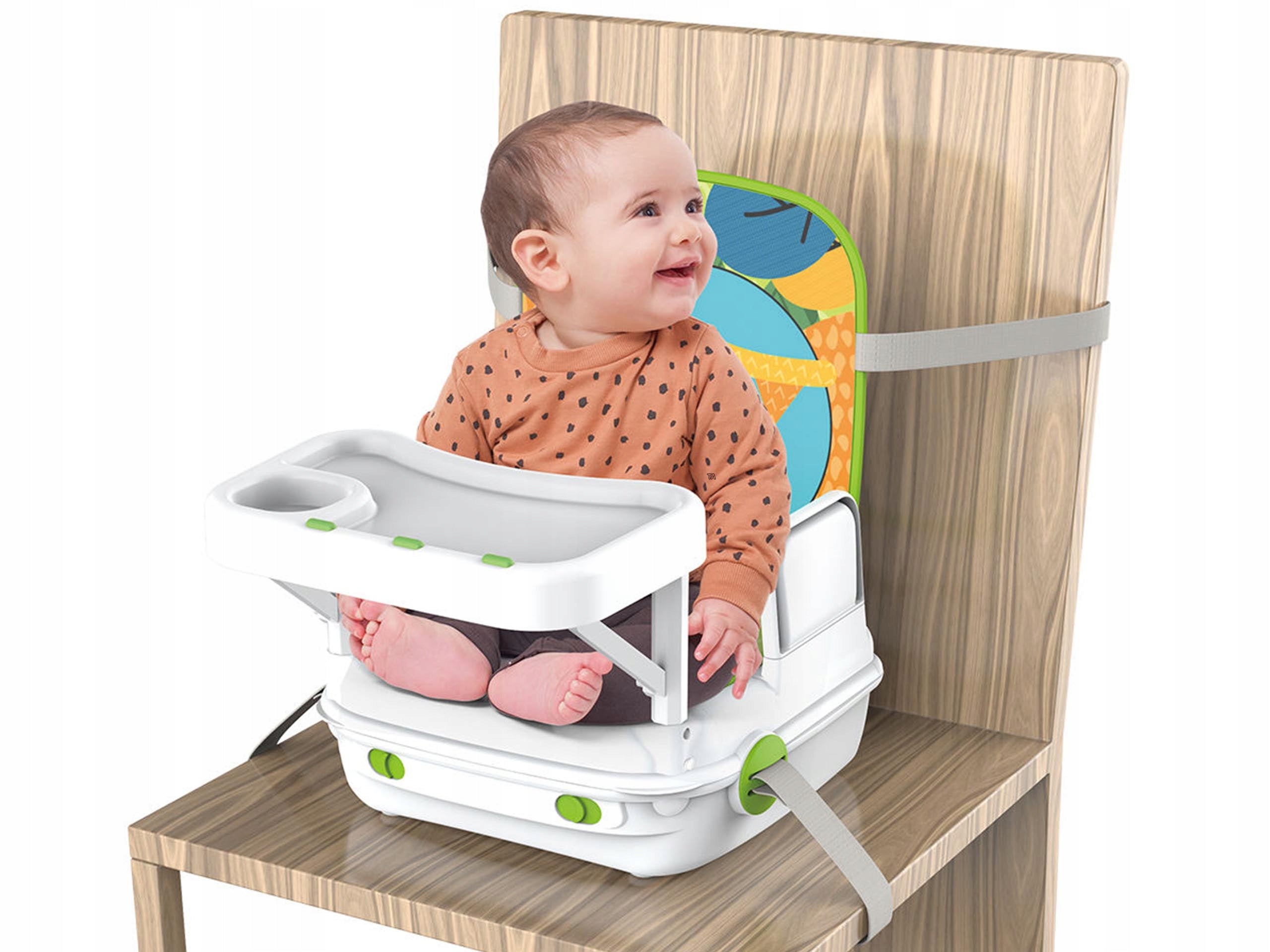 3IN1 HQ MOBILE HIGH CHAIR TABLE FOR FEEDING AND PLAYING TABLE SQUARE TOYS Packaging status original