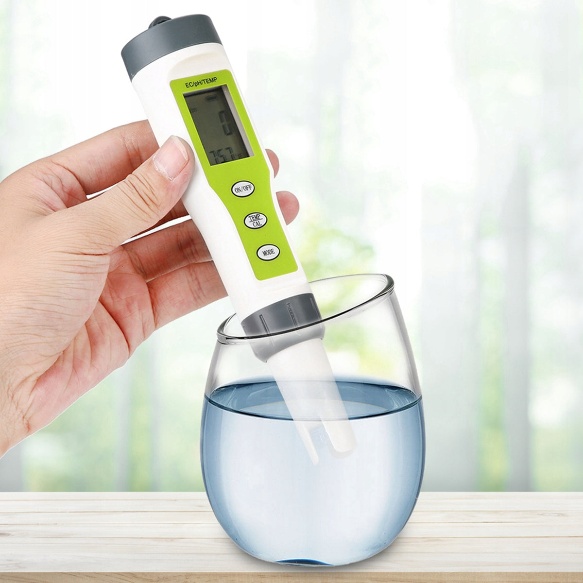 3IN1 PORTABLE WATER QUALITY TESTER PH/EC/TEMP Brand no brand