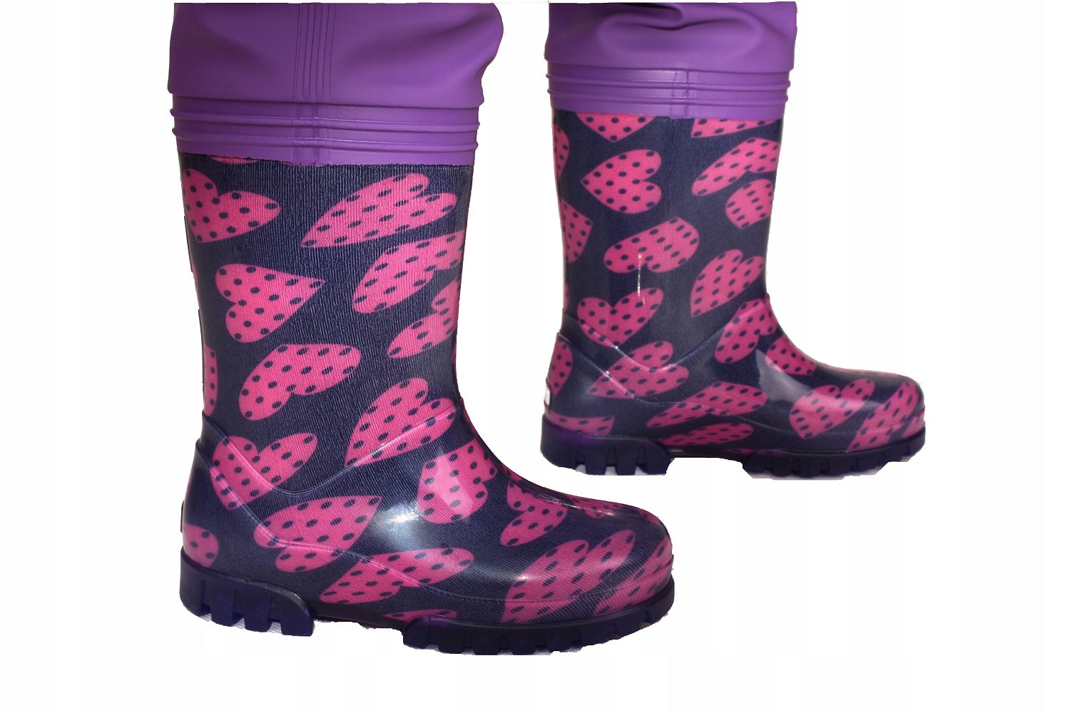 3KAMIDO Fishing Waterers Children's Bottoms Rain Boots Violet 26/27 17cm Manufacturer code 5902627426476