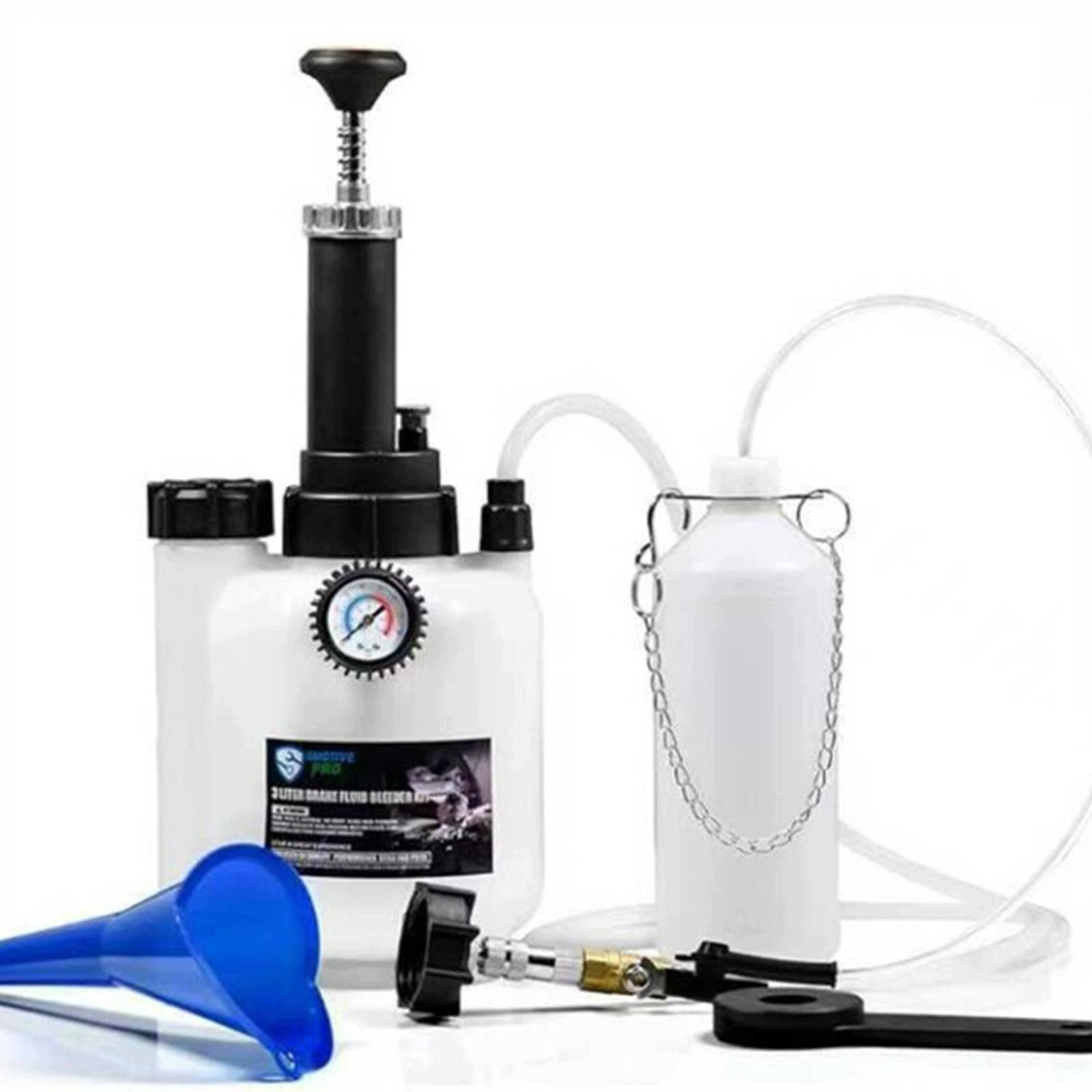 3L Brake Bleeder Kit Truck Fluid Transfer Car Fluid Extractor Oil Change Packaging status original