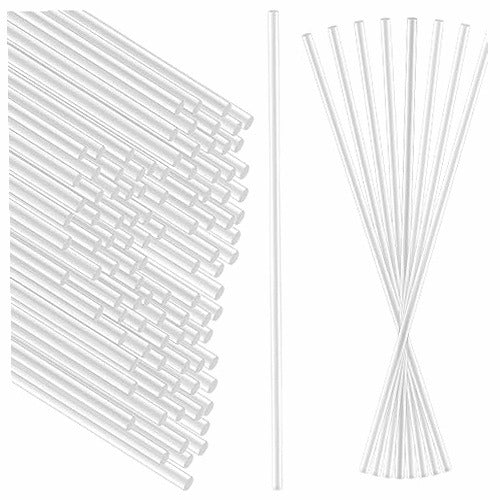 3MM ROUND ACRYLIC RODS FOR DIY ARCHITECTURAL CRAFT 100 PCS