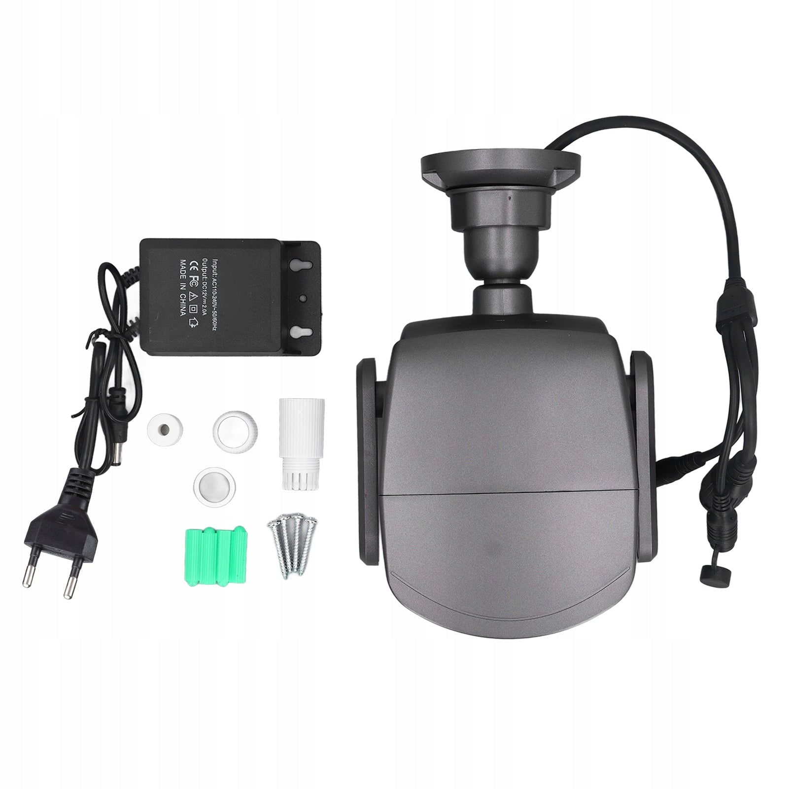 3MP HD 1080P Outdoor Security Camera Super Wide Angle 4A Brand no brand