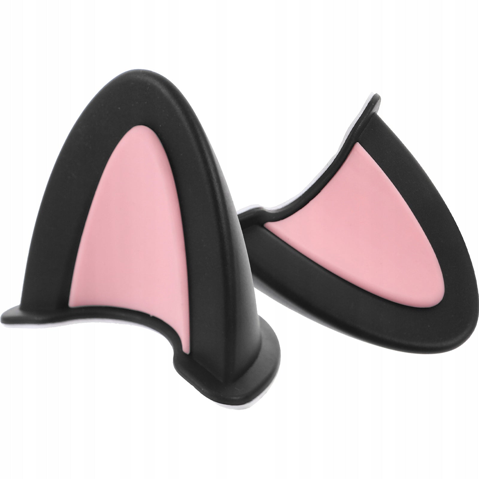 3PARY MODNE RÓŻOWE USZY KOTA DO KASKU MOTOCYKLOWEGO Color pink