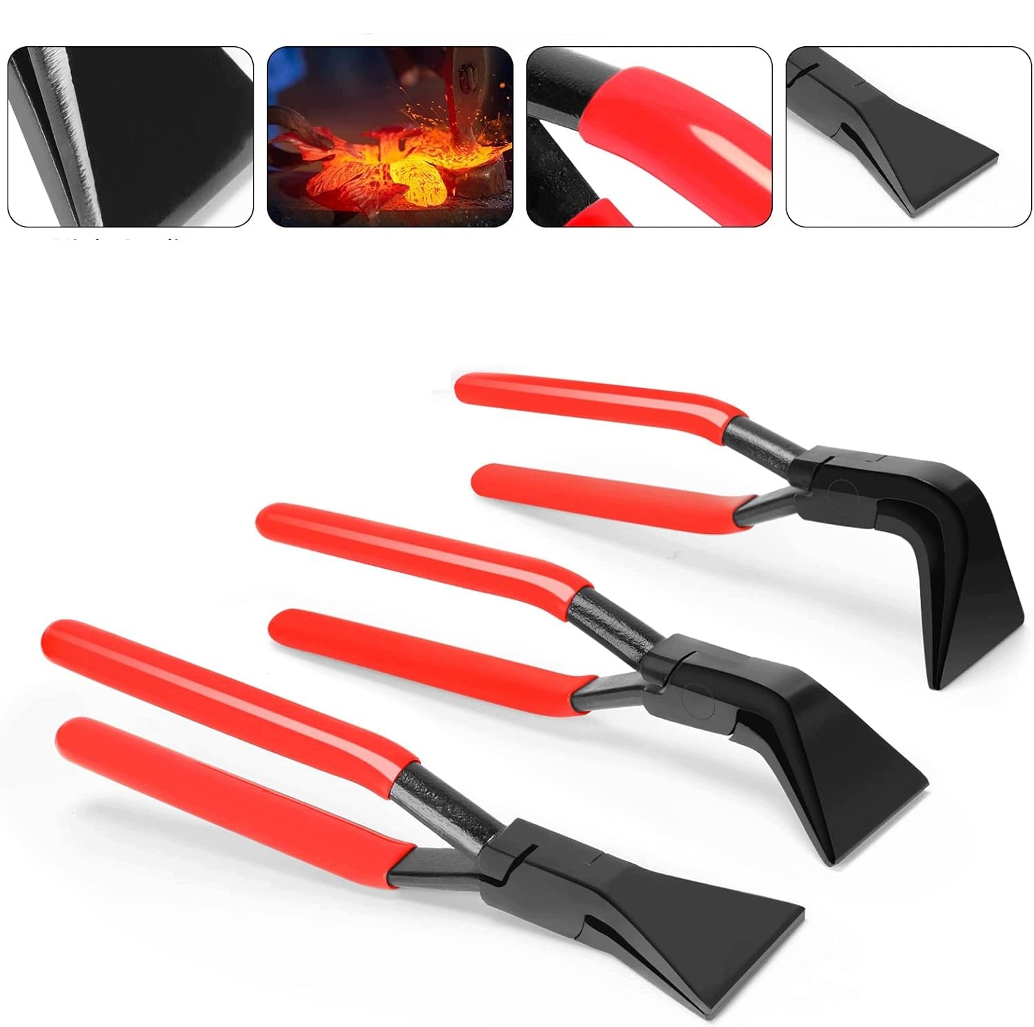 3PCS PORTABLE ROOFING SET TICKS BENDING SHEET METAL 45°/90°/180°