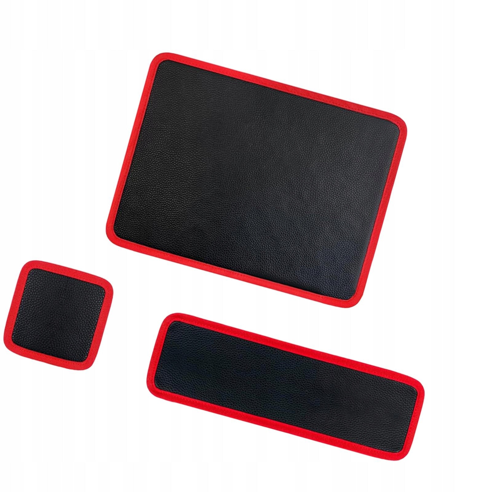 3Pcs Magnetic Tool Holder Magnetic Tool Mat Set Magnetic Mat Red Brand no brand