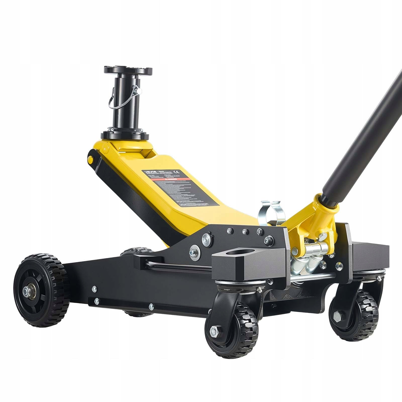 3T Hydraulic Load Capacity Lifter With Double Piston Pump And Retractable Column