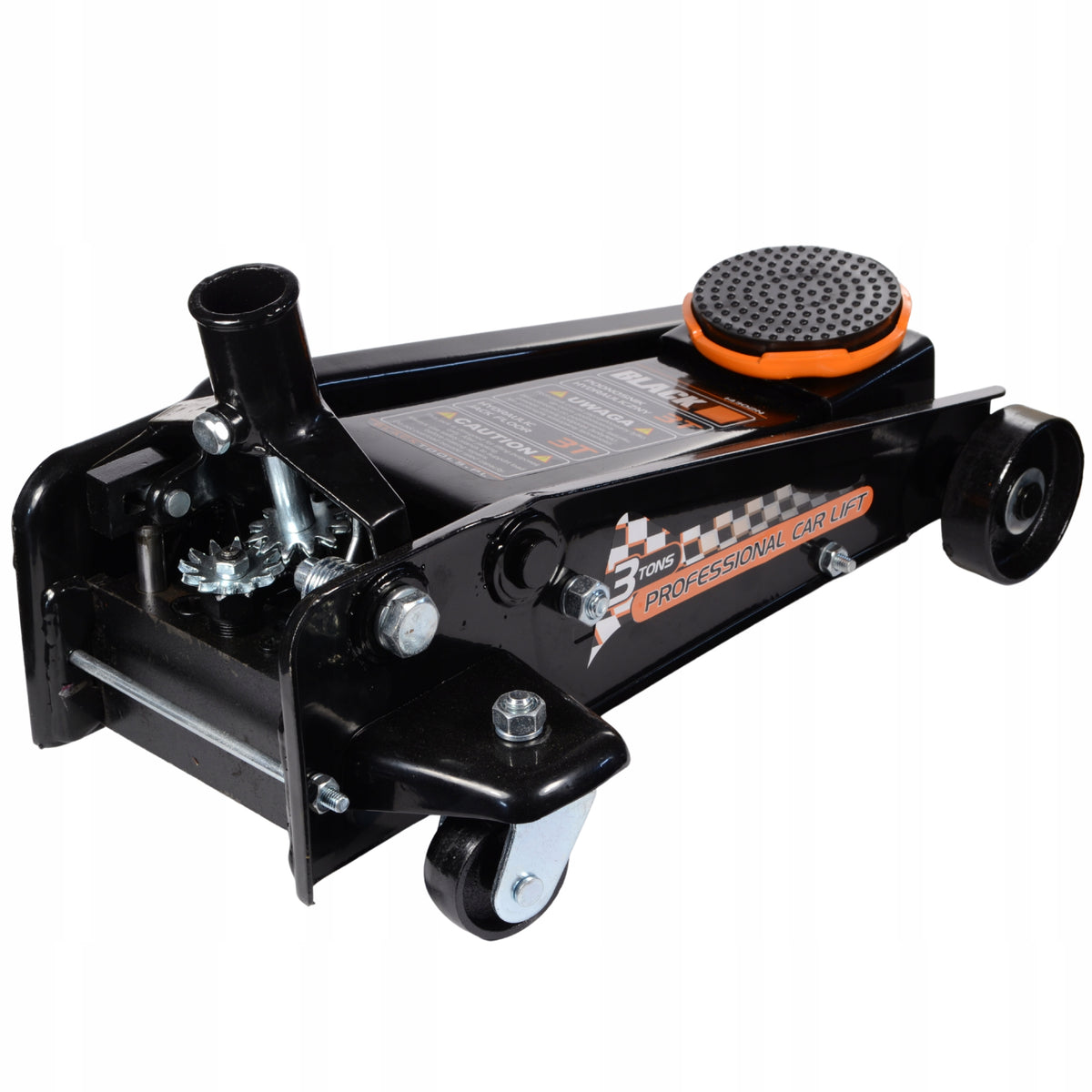3T LOW PROFILE HYDRAULIC FROG LIFT Brand Black