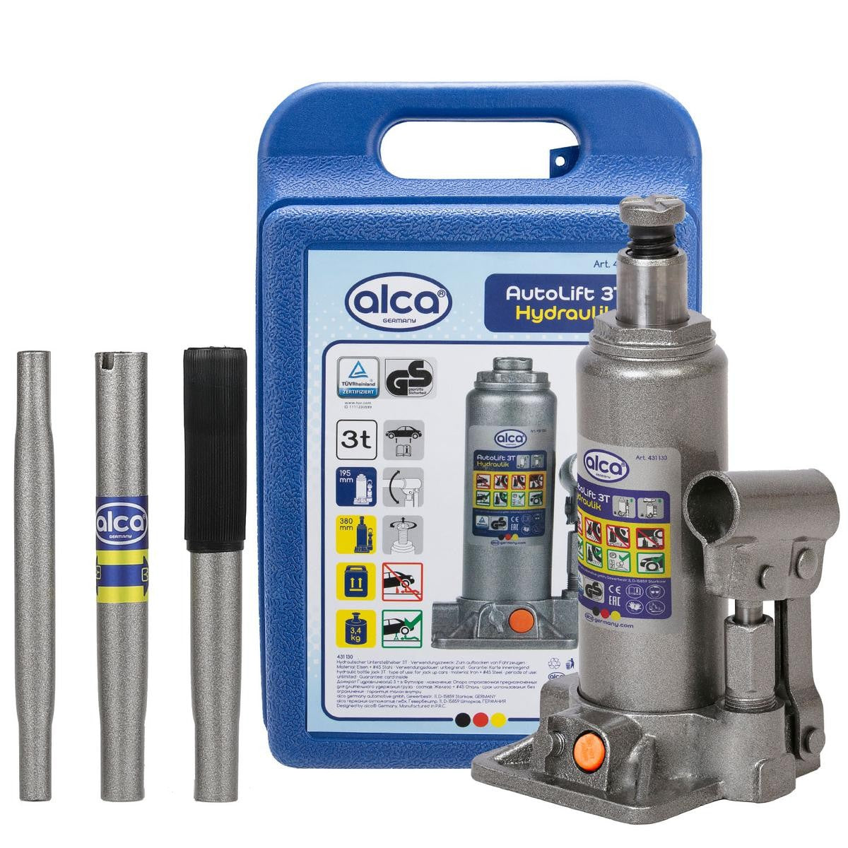 3T hydraulic bollard lift in case Alca