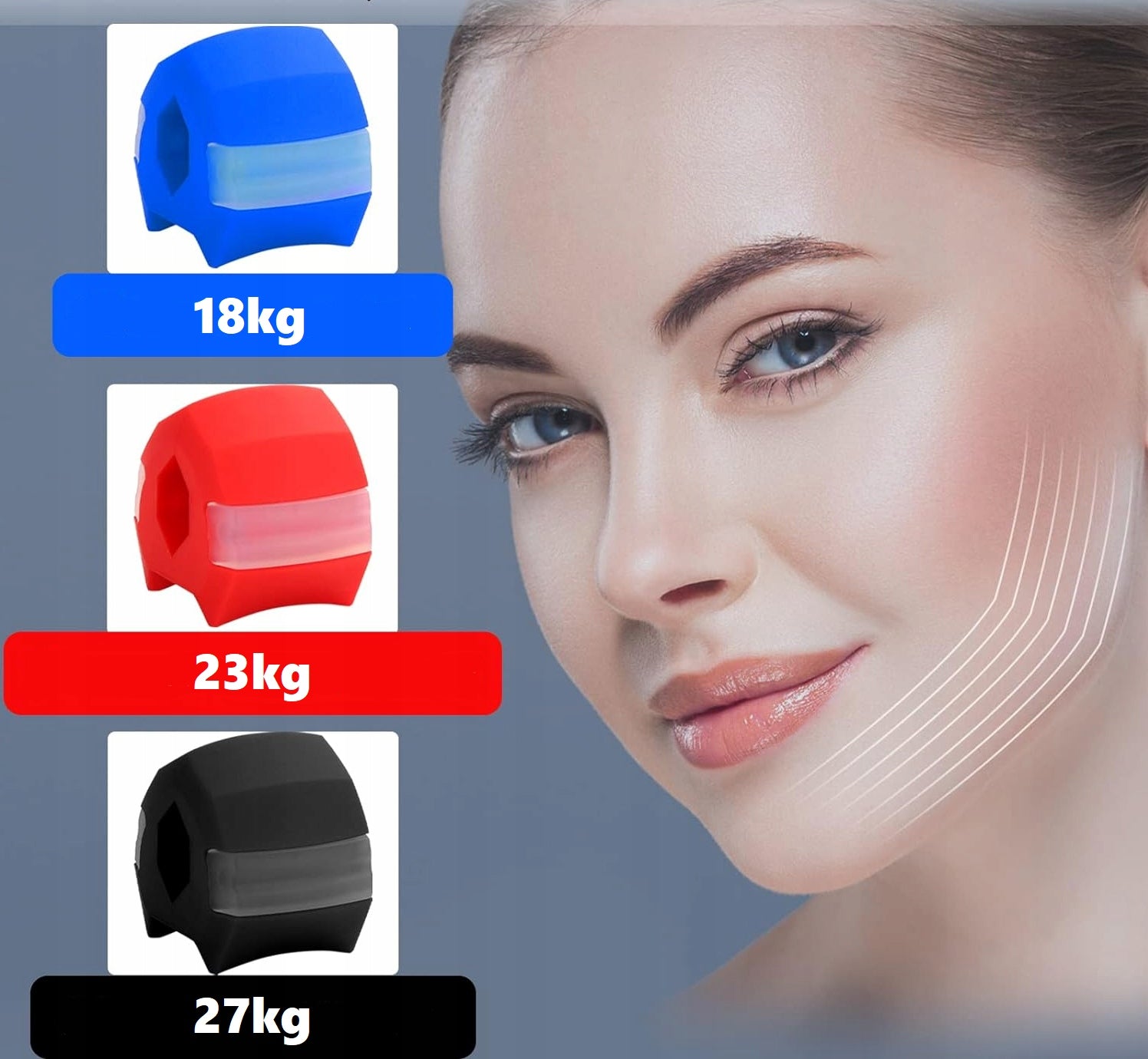 3X JAW AND JAW EXERCISE DEVICE FACE MODELING JAWLINE SAILOR Manufacturer code 5906214874060