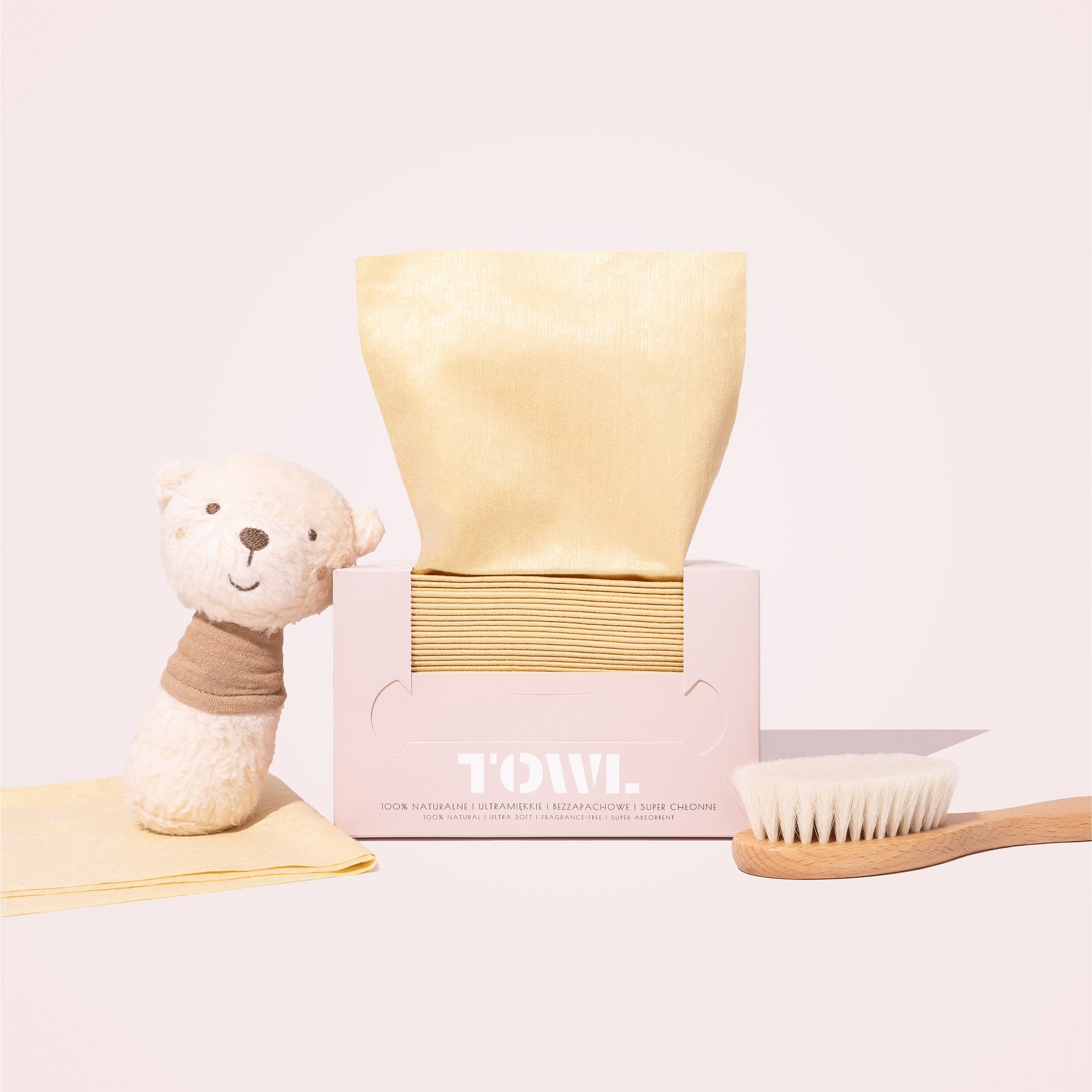 3XDISPOSABLE BABY TOWELS 100 pcs COTTON + BAMBOO|TOWL NEWBORN Brand no brand