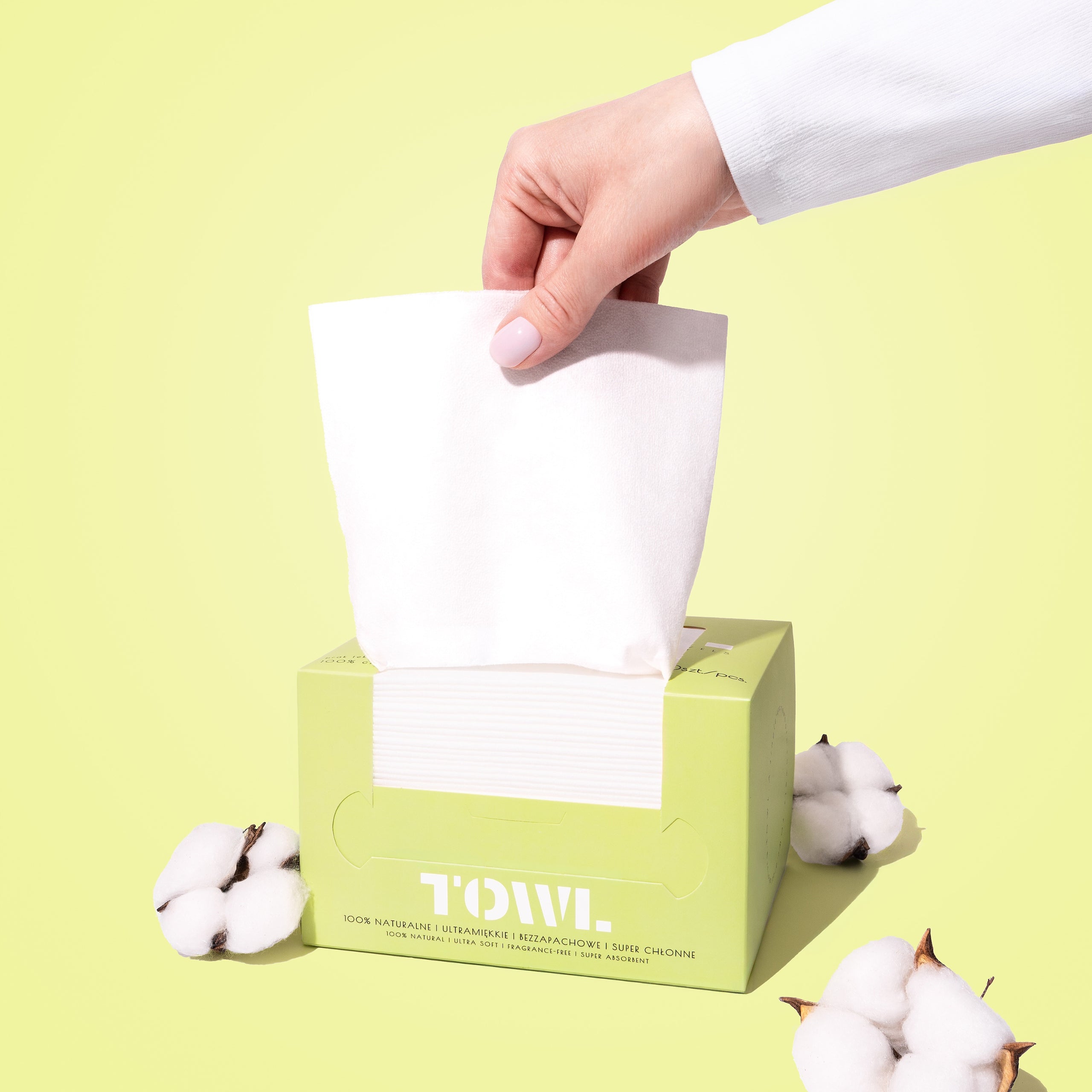 3XDISPOSABLE BABY TOWELS 100 pcs COTTON + BAMBOO|TOWL NEWBORN Packaging status original