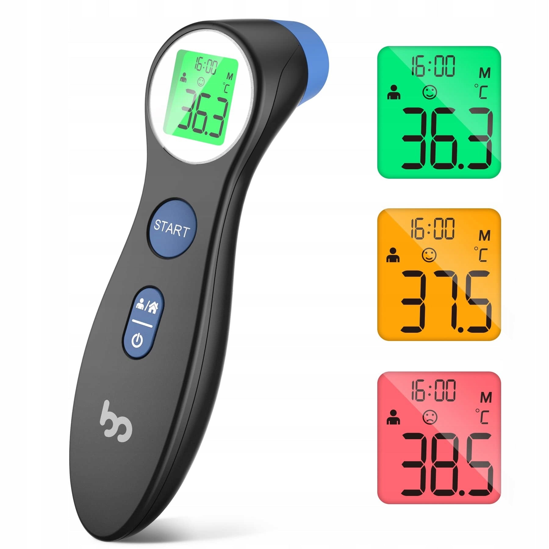 3in1 Femometer Non-Contact Infrared Thermometer for Kids and Babies Medical device no