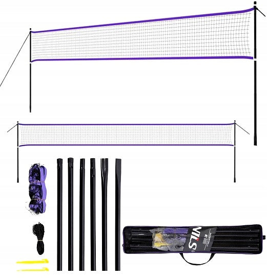3in1 Frame + Mesh for Badminton Volleyball Tennis NILS Solid Strong