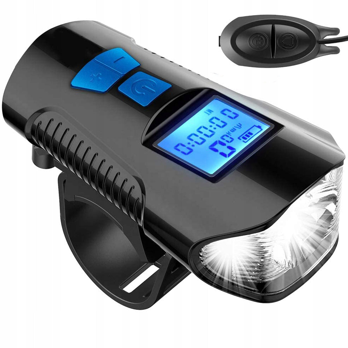 3in1 LED BICYCLE LIGHT COUNTER Km HORN BICYCLE