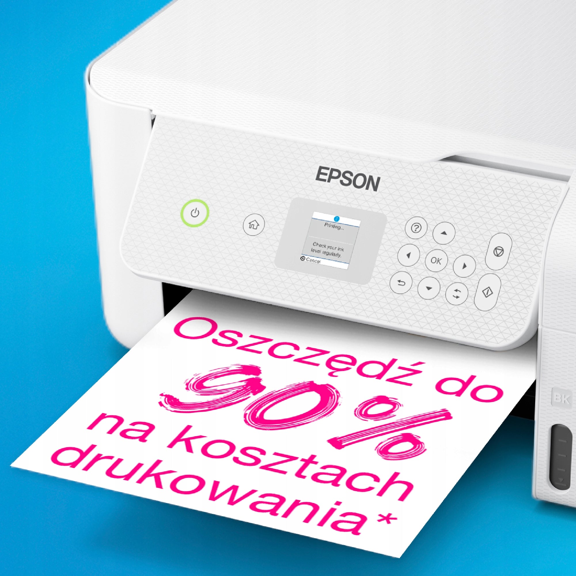 3in1 Multifunction Printer Epson EcoTank WIFI LCD Display SCAN PRINTING Manufacturer code C11CJ66427