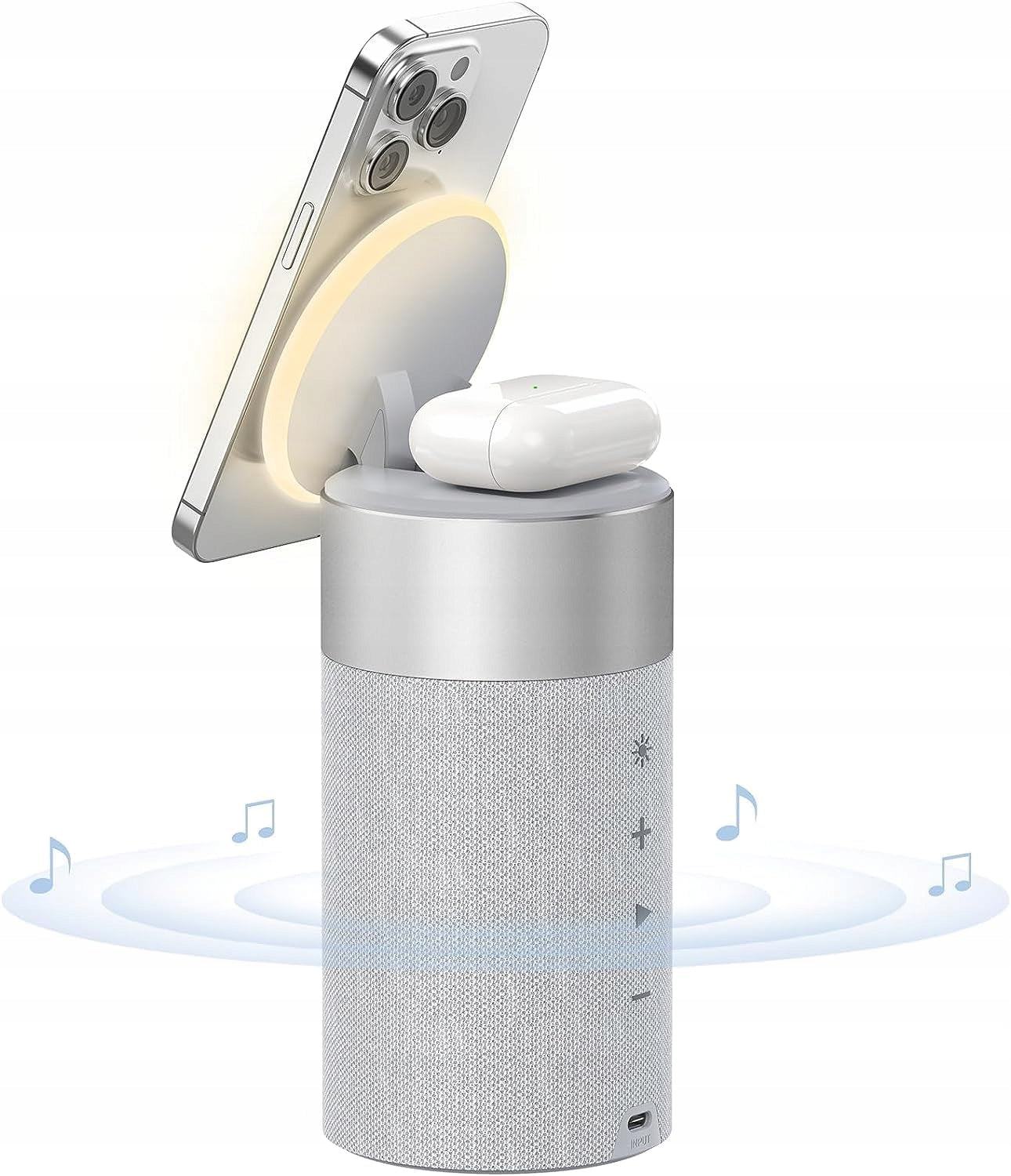 3in1 PORTABLE BLUETOOTH SPEAKER with Charger and COLSUR Light
